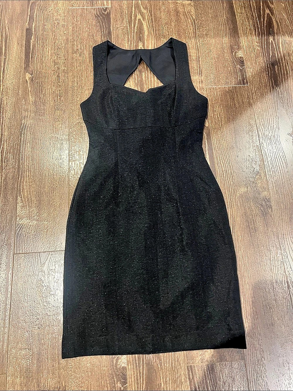 Black Cutout Back Dress Like New